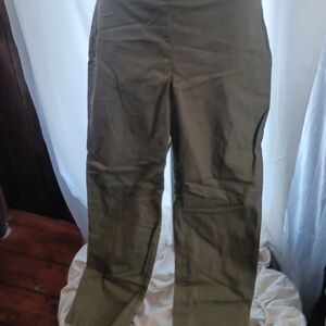 The Limited Olive Straight Leg Pants